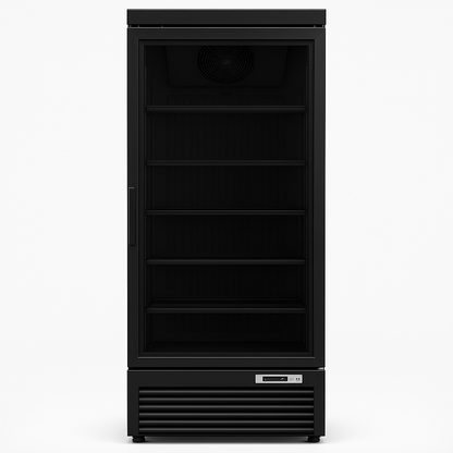 BLIZZARD Single‑Door Glass Display Chiller front view on a white background