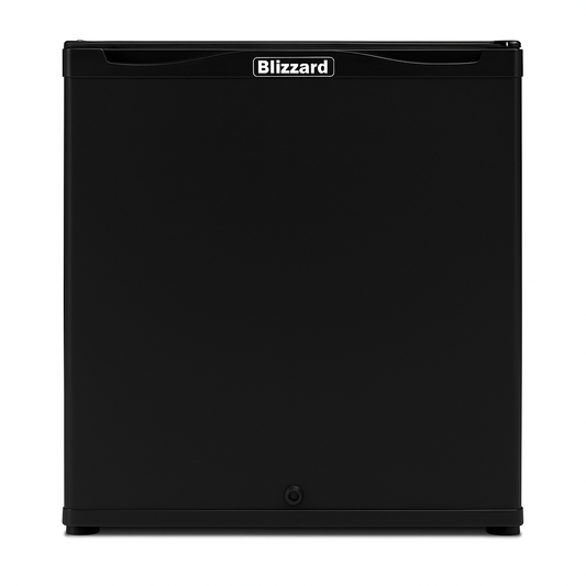 BLIZZARD Single Solid Door Mini Bar Front view on a white background