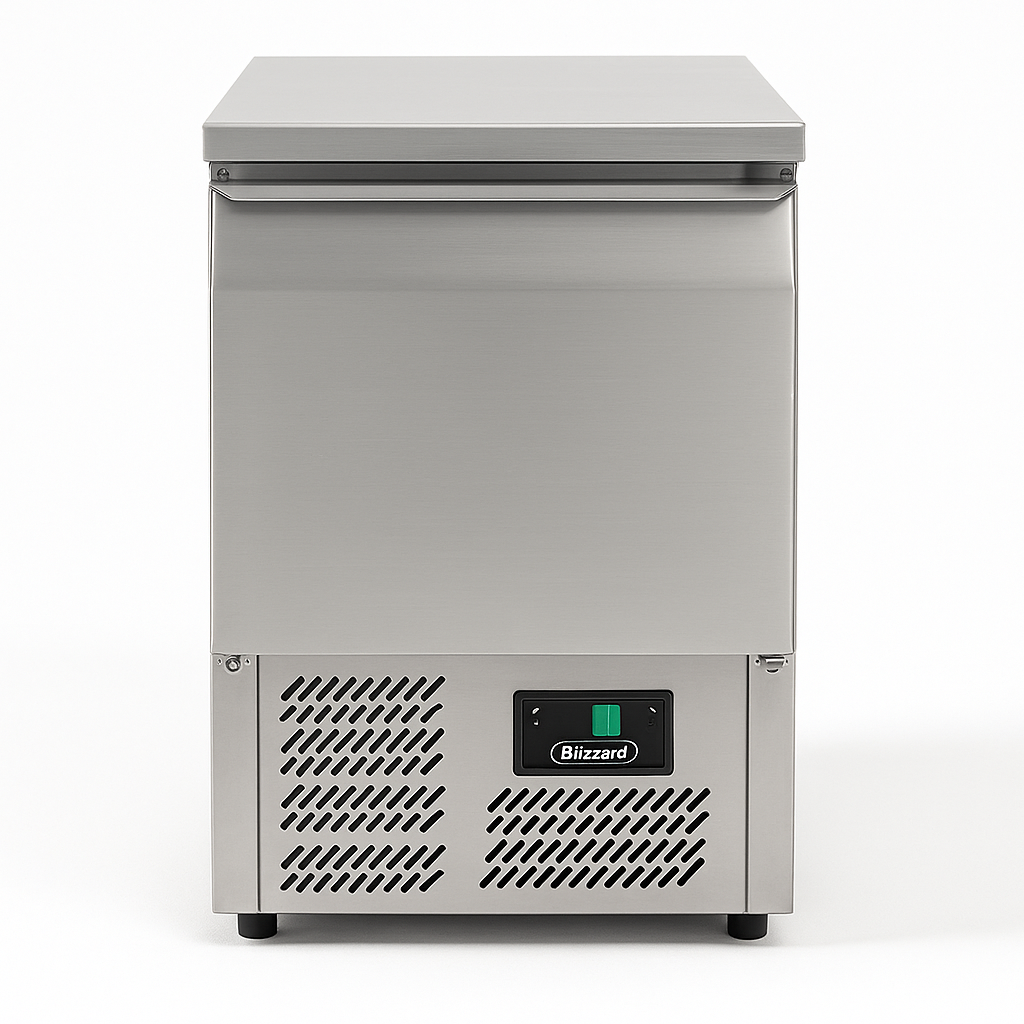 Blizzard  Compact  Single‑Door Counter Refrigerator 109 L front view on a white background