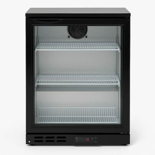 Blizzard Low-Height Single-Door Bottle Cooler Front View