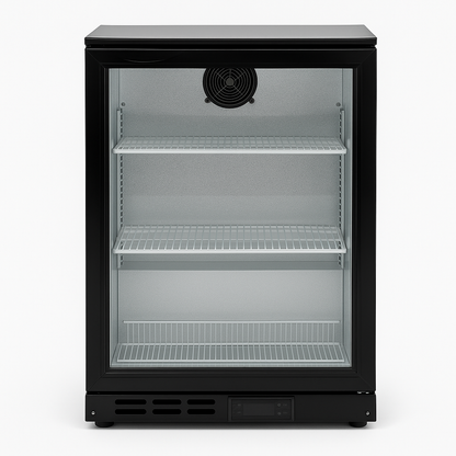 Blizzard Single Door Bottle Cooler Front view
