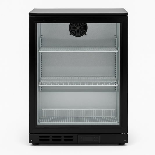 Blizzard Single Door Bottle Cooler Front view
